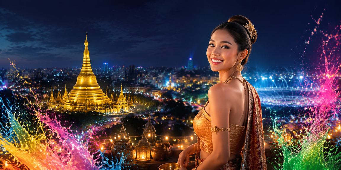 ရန်ကုန်မြို့တွင် သင်္ကြန်ကားပျံသန်းစဉ် အွန်လိုင်းလောင်းကစားဖြင့် ဖောက်သည်များ